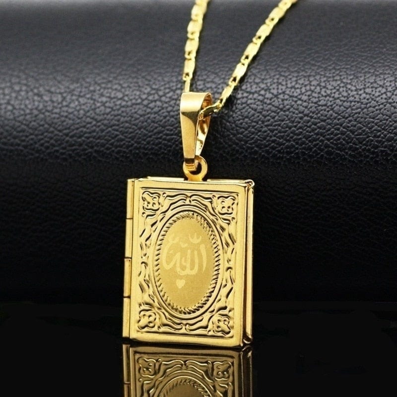 VVS Jewelry hip hop jewelry custom Quran Photo Pendant Necklace