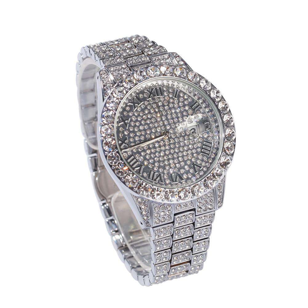 VVS Jewelry hip hop jewelry Diamondz Bust Down Watch