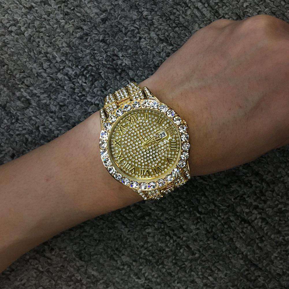 VVS Jewelry hip hop jewelry Diamondz Bust Down Watch