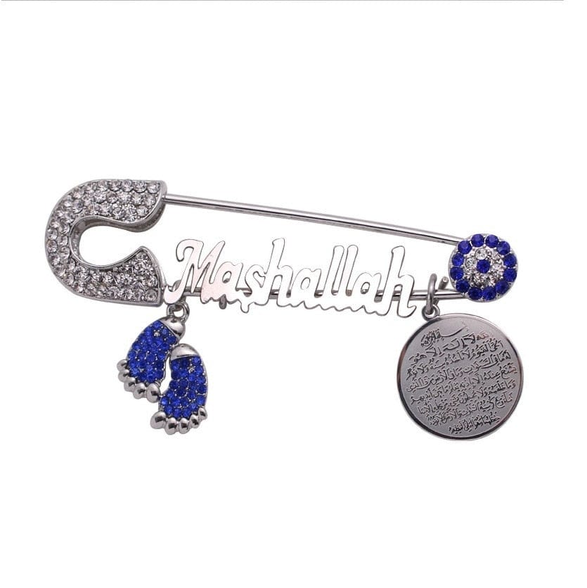 VVS Jewelry hip hop jewelry Iced Out Islam Baby Pin Brooch