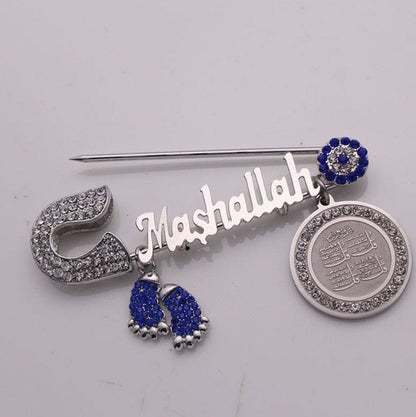 VVS Jewelry hip hop jewelry Iced Out Islam Baby Pin Brooch