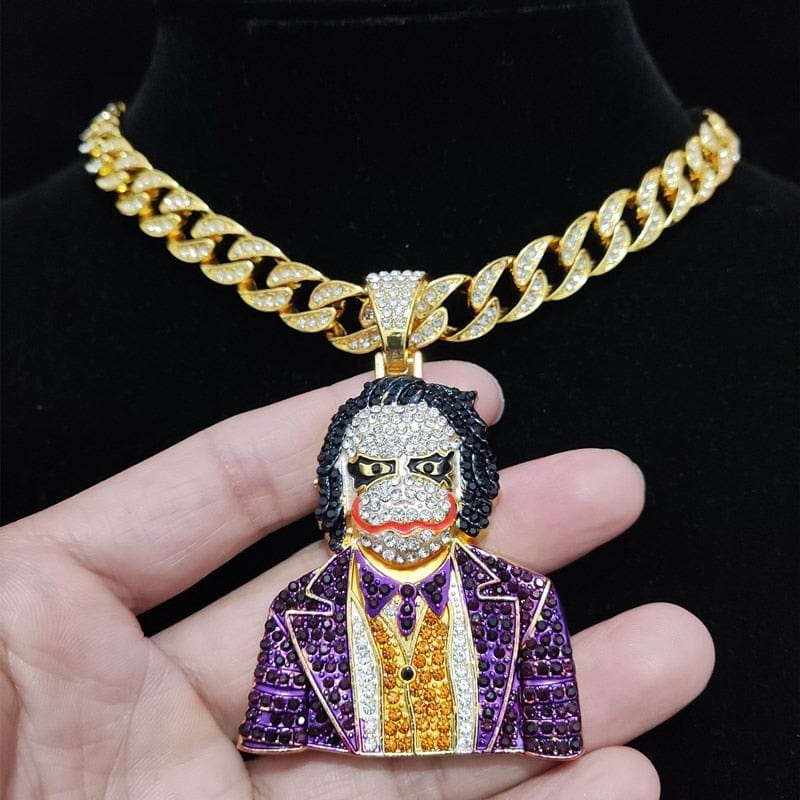 VVS Jewelry hip hop jewelry Icy Joker Chain