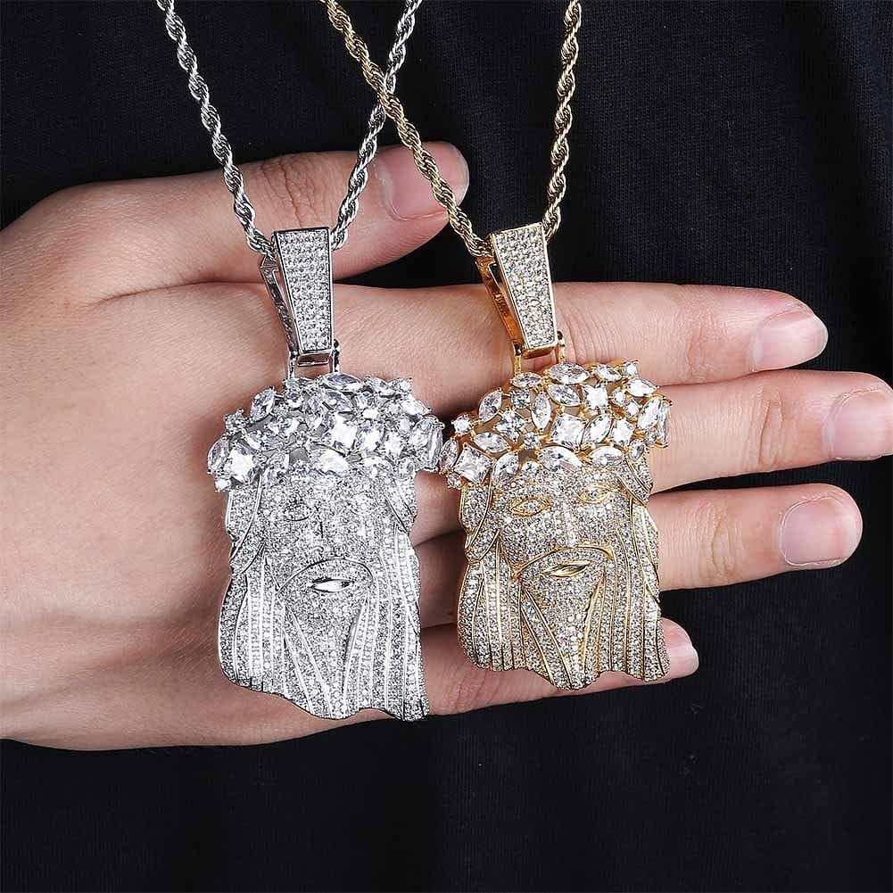 VVS Jewelry hip hop jewelry Icy King Jesus Piece