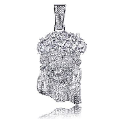 VVS Jewelry hip hop jewelry Icy King Jesus Piece