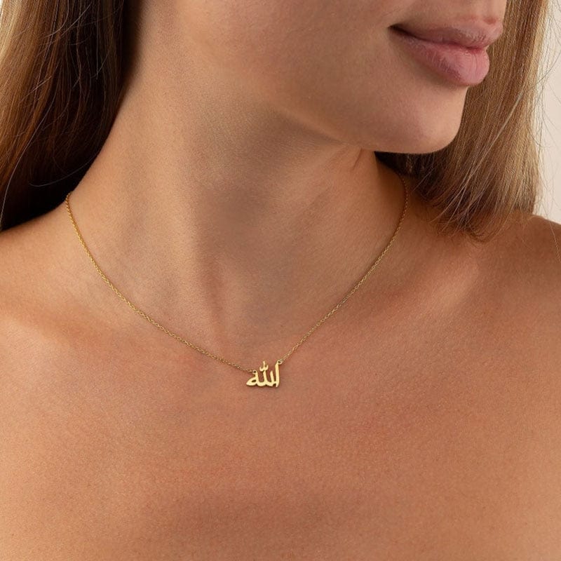 VVS Jewelry hip hop jewelry Islamic Allah Arabic Pendant Necklace