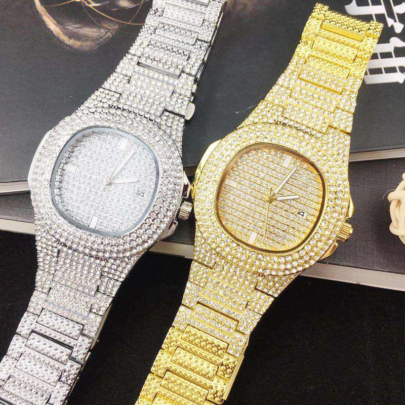 VVS Jewelry hip hop jewelry OG Bust Down Watch