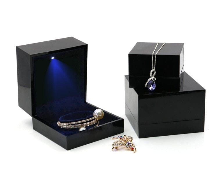 VVS Jewelry hip hop jewelry Premium LED Jewelry Gift Box