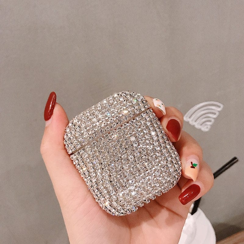 VVS Jewelry hip hop jewelry Sparkly Diamond AirPods Case