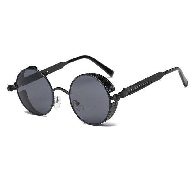 VVS Jewelry hip hop jewelry Style 1 Retro Round Sunglasses