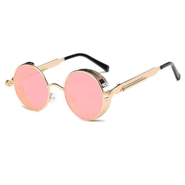 VVS Jewelry hip hop jewelry Style 6 Retro Round Sunglasses