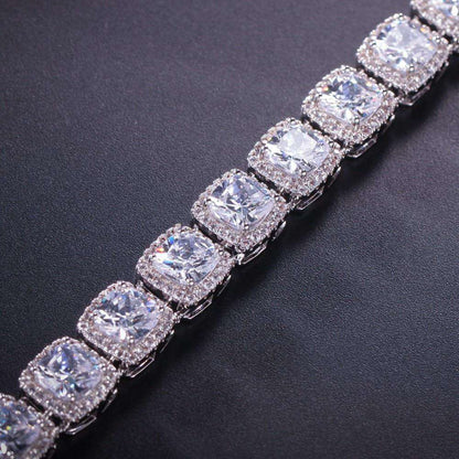 VVS Jewelry hip hop jewelry Thicc 10mm Drippin Tennis Bracelet