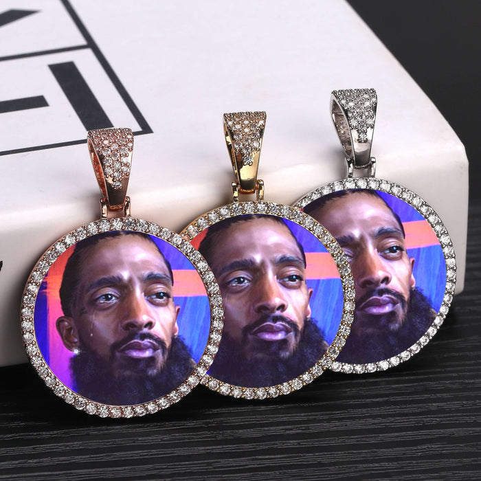 VVS Jewelry hip hop jewelry VVS Jewelry Custom Photo Pendant