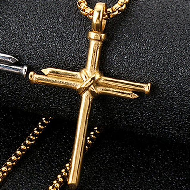 VVS Jewelry hip hop jewelry VVS Jewerly Nail Cross Pendant Chain