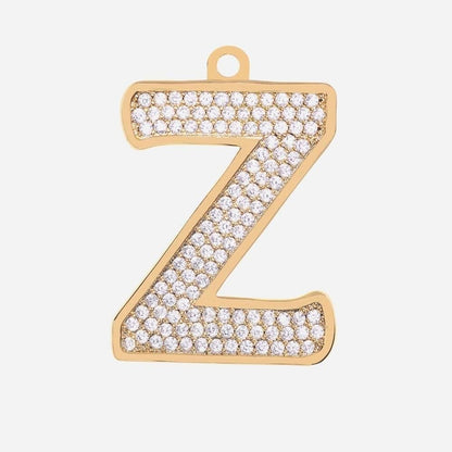 VVS Jewelry hip hop jewelry Z Initial Dog Pendant